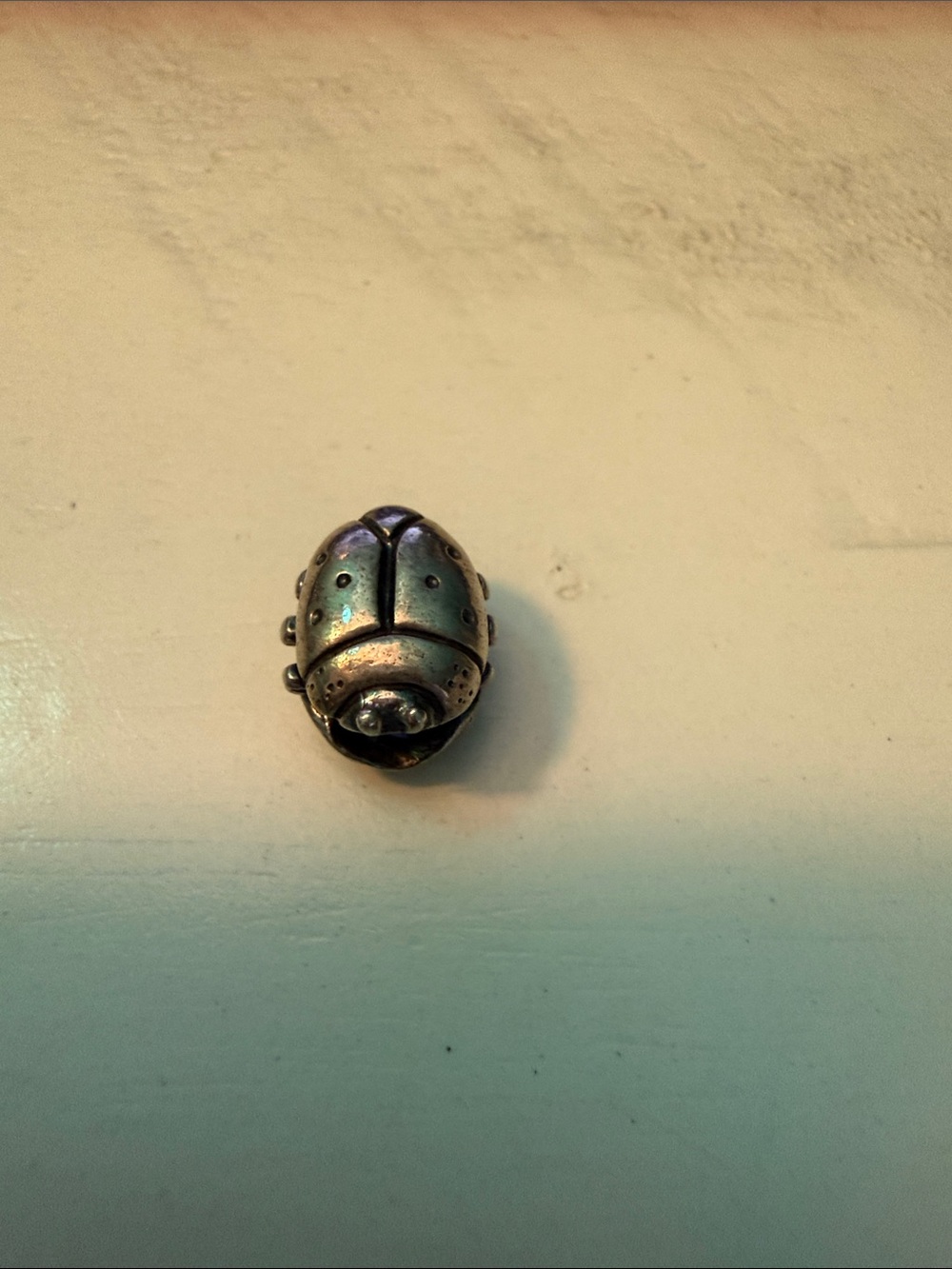 Pandora Silver Beetle Charm -